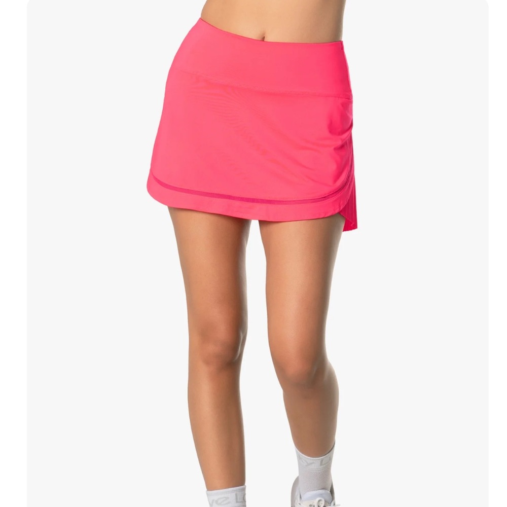 Lucky in Love Long Revive skirt Coral Crush